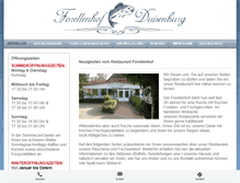 Tablet Screenshot of forellenhof-duisenburg.de